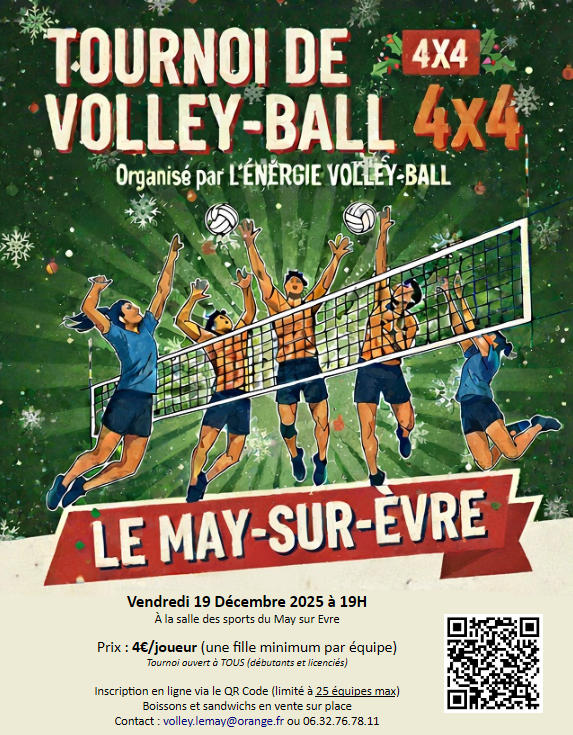 Tournoi de volley-ball 4×4