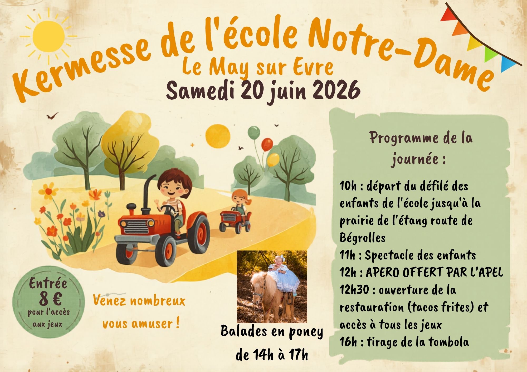 Kermesse – école Notre Dame