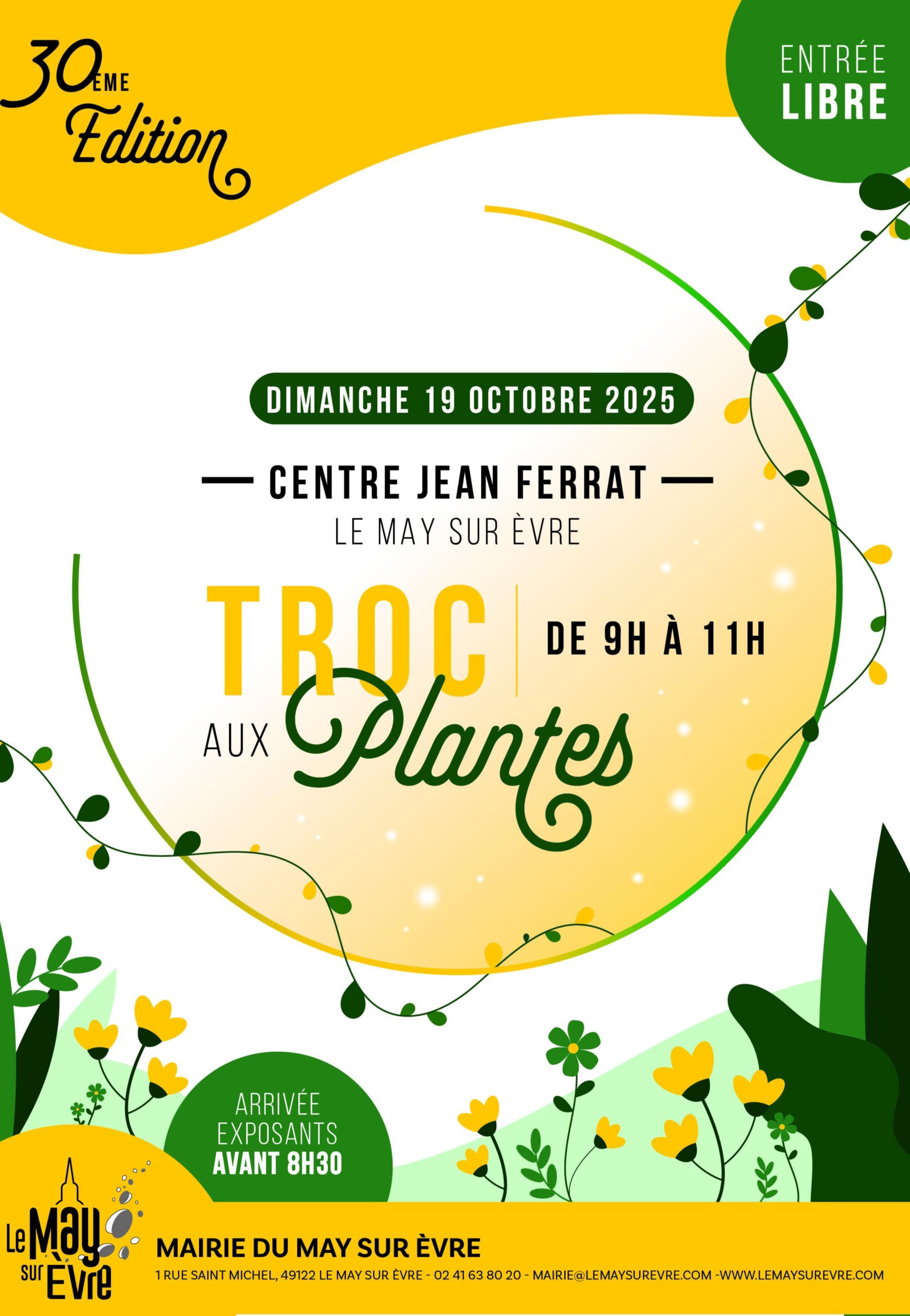 Troc aux plantes Octobre 2025